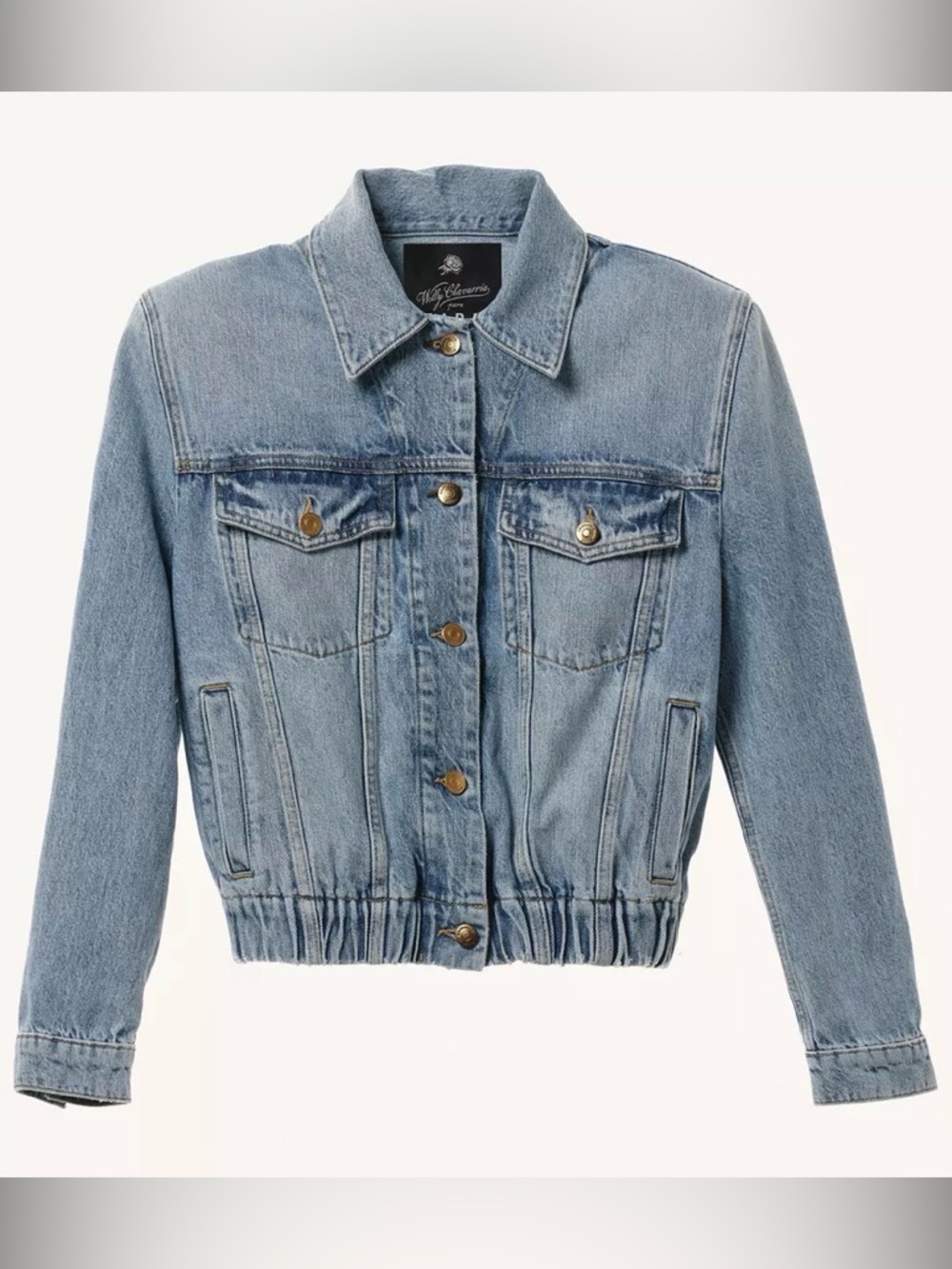 SHOULDER PAD DENIM JACKET WILLY CHAVARRIA X ZARA L